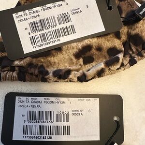 Dolce & Gabbana Leopard Print Swimwear